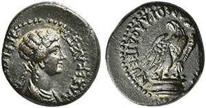 Agrippina Minor, Bronze struck under Nero ... 