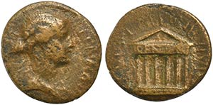Livia, Bronze struck under Tiberius, with L. ... 