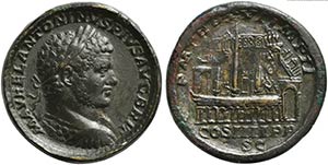 Caracalla, Sestertius Protocontorniatus, ... 