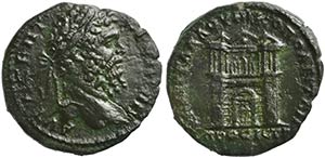 Septimius Severus, Bronze struck under ... 