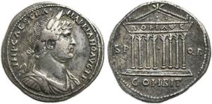 Hadrian, Cistophoric Tetradrachm, Bthynia: ... 