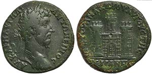 Marcus Aurelius, Bronze, Thrace: Augusta ... 