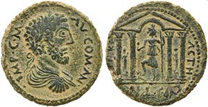 Commodus, Bronze, Phrygia: Sebaste, AD ... 