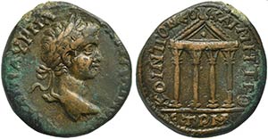 Caracalla, Bronze, Pontos: Neocaesarea, AD ... 