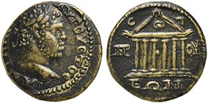 Caracalla, Bronze, Bithynia: Prusa ad ... 
