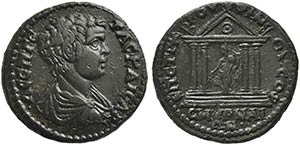Geta, Bronze, Ionia: Smirne, AD 209-212 AE ... 