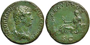 Hadrian (117-138), As or Dupondius, Rome, AD ... 
