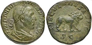 Philip I (244-249), Sestertius, Rome, AD 248 ... 