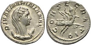Diva Mariniana, Antoninianus struck under ... 