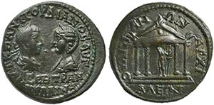 Gordian III and Tranquillina, Bronze, ... 