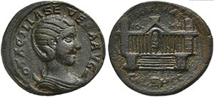 Otacilia Severa, Bronze struck under Philip ... 