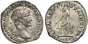 Trajan (98-117), Denarius, Rome, AD 112-114 ... 