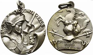 Italy, Napoli, Carosello Storico, Medal, 25 ... 