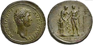 Hadrian (117-138), Medallion, Rome, AD ... 