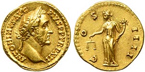 Antoninus Pius (138-161), Aureus, Rome, AD ... 