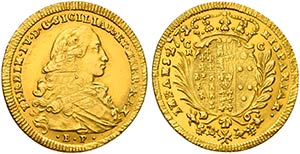 Italy, Napoli, Ferdinando IV di Borbone ... 