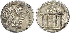 M. Volteius M.f., Denarius, Rome, 78 BC AR ... 
