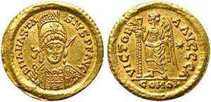 Ostrogoths, Theoderic (493-526), Solidus ... 