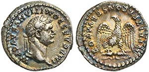 Domitian (81-96), Denarius, Rome, AD 82-83 ... 