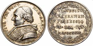 Italy, Papal State, Pius VIII (1829-1830), ... 