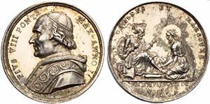 Italy, Papal State, Pius VIII (1829-1830), ... 