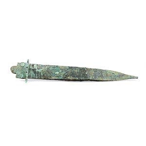 Protohistoric bronze scabbard and ... 