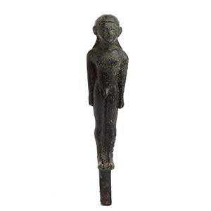 Etruscan bronze kouros, Late 6th century BC; ... 