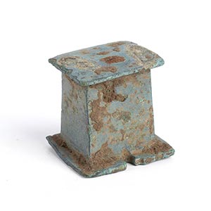 Roman bronze base of a statuette, 1st-3rd ... 