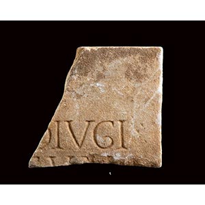 Roman marble inscription slab, 1st-3rd ... 