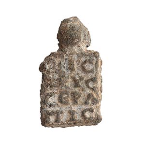 Lead pendant with Serapis, 1st-2nd ... 