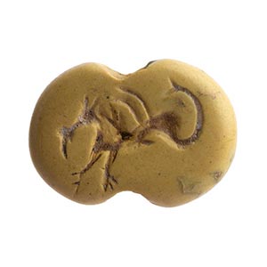 Bactrian stone violin seal with ... 