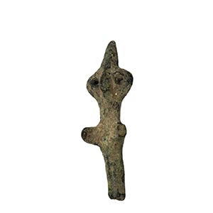Miniature Syro-Hittite bronze idol, 2nd ... 