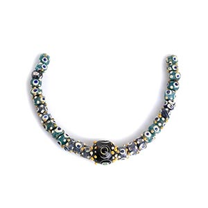 Carthaginian polychrome glass eye bead ... 