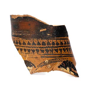 Fragment of Attic black-figure olpe, 525-475 ... 