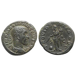 Maximinus I (235-238). Æ As (25.5mm, ... 
