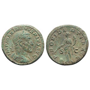 Maximinus I (235-238). Æ As (26mm, 11.84g, ... 