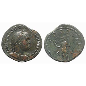 Balbinus (AD 238). Æ Sestertius (31mm, ... 