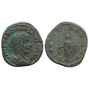 Gordian III (238-244). Æ Sestertius (33mm, ... 