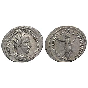 Philip I (244-249). AR Antoninianus (24.5mm, ... 