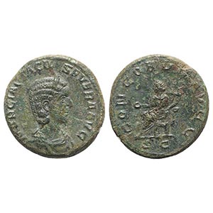 Otacilia Severa (Augusta, 244-249). Æ As ... 