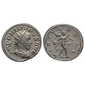 Philip II (247-249). AR Antoninianus (23mm, ... 