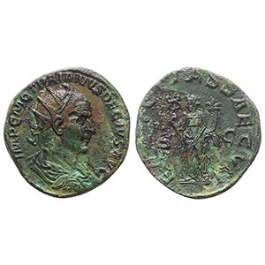 Trajan Decius (249-251). Æ Double ... 