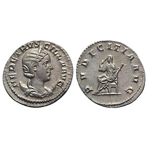 Herennia Etruscilla (Augusta, 249-251). AR ... 