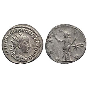 Volusian (251-253). AR Antoninianus (21mm, ... 