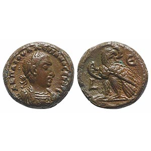 Valerian I (253-260). Egypt, Alexandria. BI ... 
