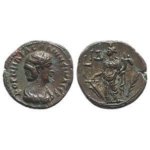 Salonina (Augusta, 254-268). Egypt, ... 