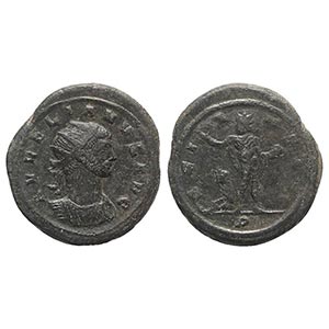 Aurelian (270-275). Heavy Antoninianus ... 