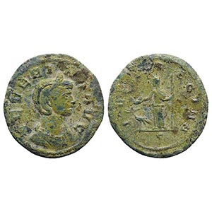 Severina (Augusta, 270-275). Æ As (26mm, ... 