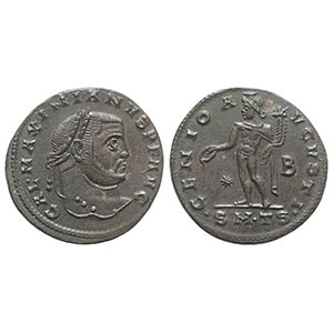 Galerius (305-311). Æ Follis (26mm, 7.27g, ... 