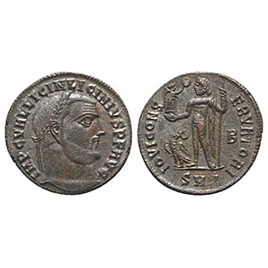 Licinius I (308-324). Æ Follis (22mm, ... 